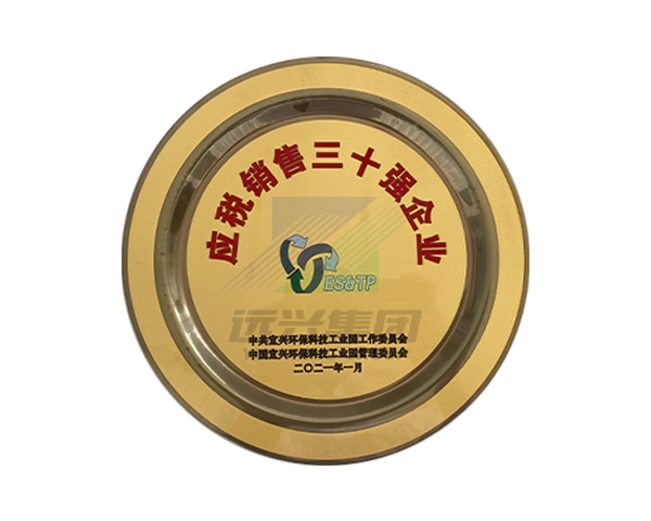 应税销售三十强企业