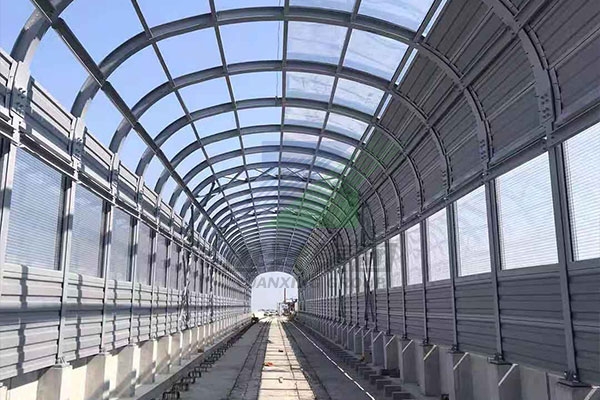 西安广州轨道交通十四号线声屏障工程