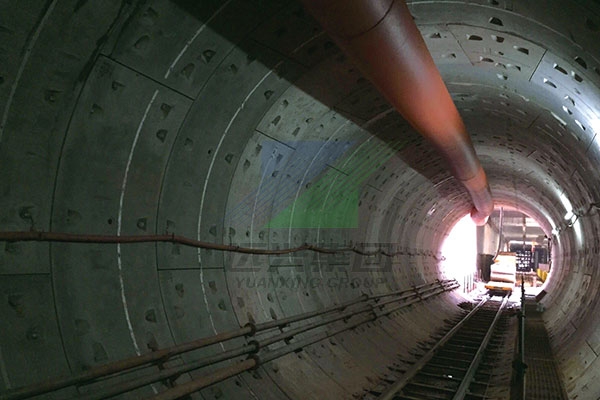 Changsha rail transit shield segment reserved chute project